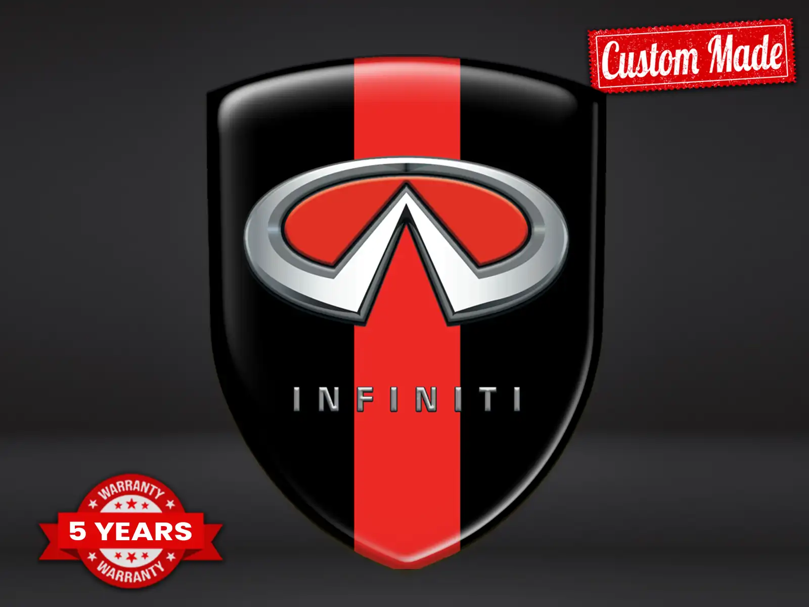 Infiniti Etichetta Autoadesiva Pro Max Durevole Chic Design